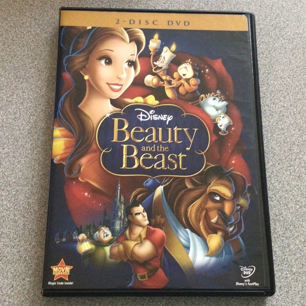Beauty and The Beast 2 disc DVD